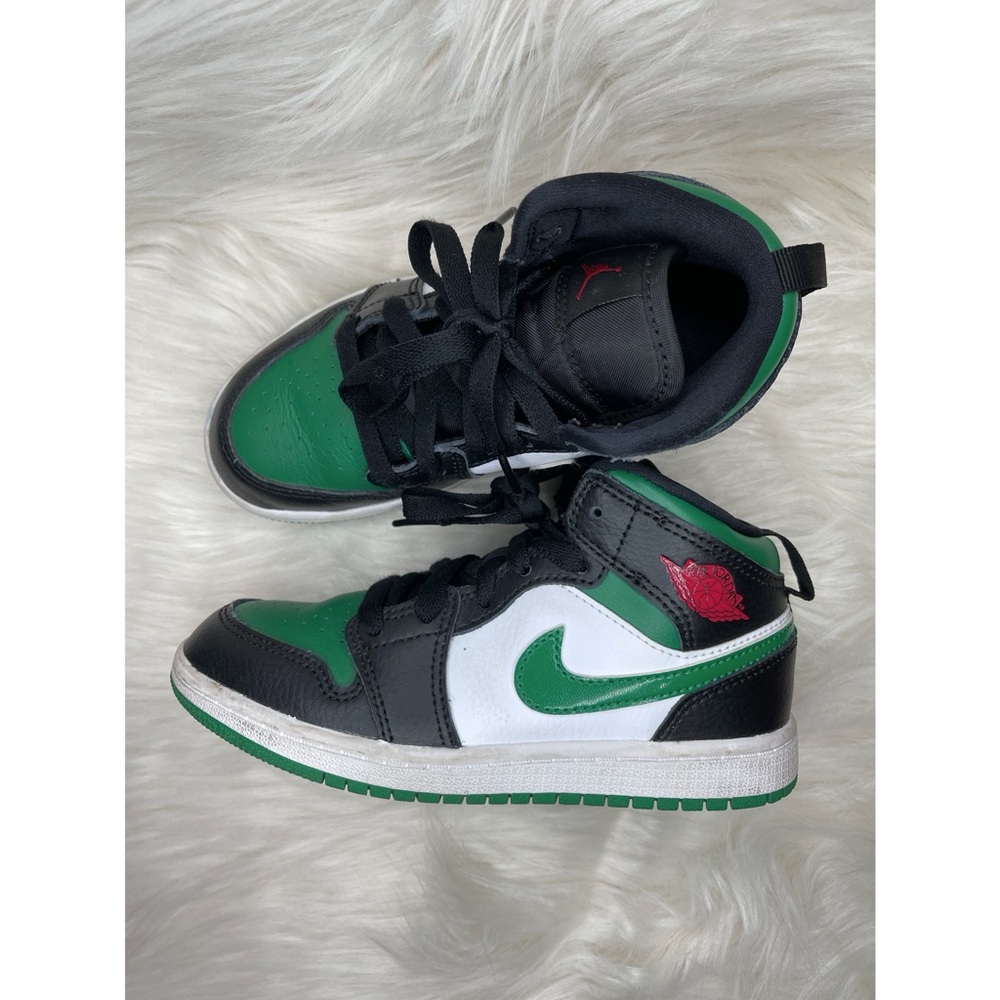 Nike Air Jordan 1  Mid PS “Pine Green” Size 13C